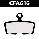 ВЕЛОСИПЕДНЫЕ БЛОКИ EBC CFA616HH AVID CODE R ELIXIR