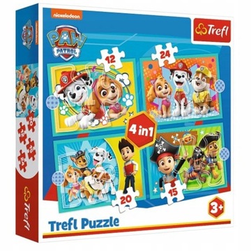 ПАЗЛ 4в1 — День котенка и кошки TREFL 34372