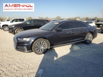 Audi A8 D5 2019 Audi A8 2019, 3.0L, 4x4, L, porysowany lakier 3.0 Benzyna 335KM
