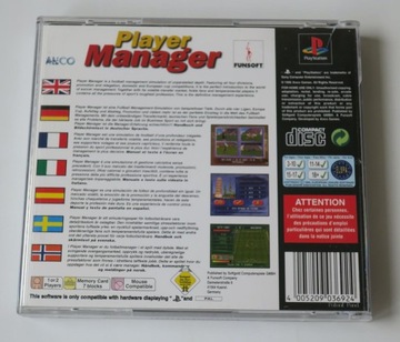 МЕНЕДЖЕР ИГРЫ ДЛЯ PS1 PLAYSTATION 1 PSX