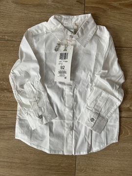 Koszula chłopięca BAWEŁNA, elegancka, rozmiar 92!