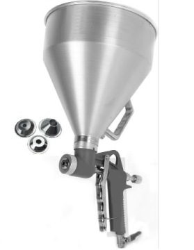 AWTOOLS ШТУКАТУРНЫЙ ПИСТОЛЕТ С АЛЮМИНИЕВЫМ БАКОМ / FR-300