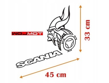 SCANIA VIKING VIKING НАКЛЕЙКИ НА УГЛОВЫЕ ОКНА