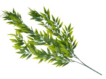 RUSKUS LIŚCIE ZWISY 75CM ZWISAJĄCE GĘSTE XL DEKORACJA FUTRYNY STROIK LIŚCIE