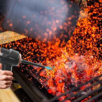 РУЧНОЙ МОЩНЫЙ АВТОМОБИЛЬНЫЙ ПЫЛЕСОС 2В1 АВТОМОБИЛЬНАЯ ВОЗДУХОДУВКА ДЛЯ ДОМА LED 5KPA USB C