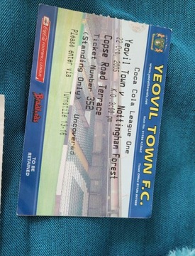 bilet Yeovil Town FC - Nottingham Forest