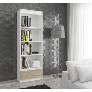 КНИЖНЫЙ ШКАФ ДЛЯ ОФИСА, ДОМА, КАБИНЕТНАЯ МЕБЕЛЬ 60x35x180