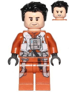 LEGO FIGURKA STAR WARS POE DAMERON PILOT MINIFIGURKA sw0931 NOWA
