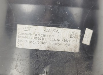 AUDI A6 C6 Q7 4L GŁOŚNIK BOSE DRZWI TYLNY TYŁ 4F0035415B