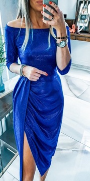 . Элегантное, блестящее вечернее платье