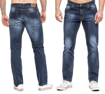 SPODNIE MĘSKIE STANLEY JEANS - 400/01 - 90cm L30