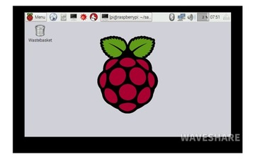 5-дюймовый емкостный сенсорный дисплей RPi DSI 800×480