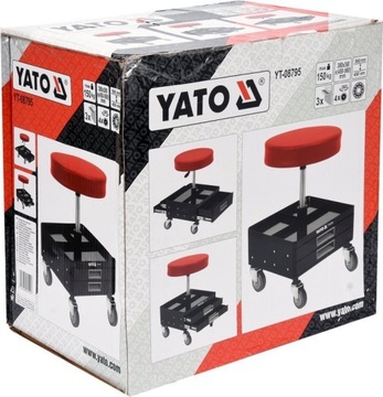 СИДЕНИЕ ДЛЯ МАСТЕРСКОЙ С ЯЩИКАМИ YT-08795 YATO