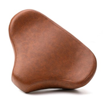 Подушка сиденья для велосипеда Мягкая широкая удобная подушка сиденья для мужчин, горных байкеров, женщин, коричневая