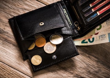 Portfel męski skórzany Motocyklowy RFID 5743