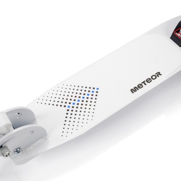 HULAJNOGA RACER Q3 METEOR ABEC-7 składana hamulec biała