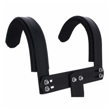 Маршевый малый барабан с держателем палочек, клавишами, Black Thomann SD1455BL SET