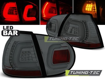 SVĚTLA DIODOVÉ NOVÉ VW GOLF V 5 SMOKE LED BAR