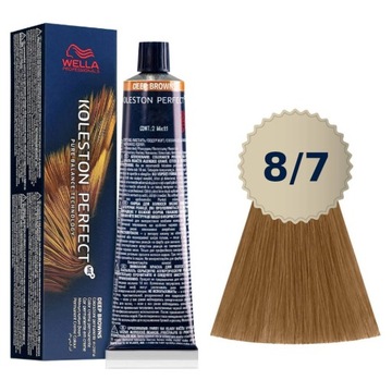 Wella Koleston Perfect Me+ farba 60ml 8/7