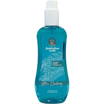 Гель-спрей «Австралийское золото» с бронзатором SPF50 + замораживающий гель с алоэ