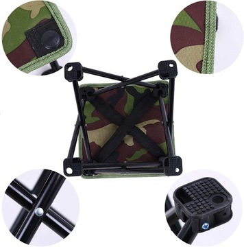 СКЛАДНОЙ СТУЛ ДЛЯ КЕМПИНГА ЛЕГКИЙ ПОРТАТИВНЫЙ СТЮРТ ДЛЯ РЫБАЛКИ