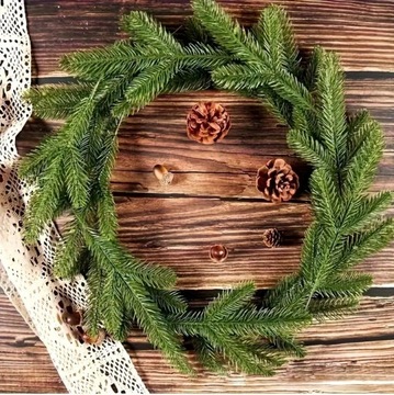 РЕАЛИСТИЧНАЯ ВЕТКА ЕЛКИ ИСКУССТВЕННАЯ РОЖДЕСТВЕНСКАЯ ЕЛКА ПЛАТЬЕ ПРАЗДНИЧНОЕ УКРАШЕНИЕ 10 шт.