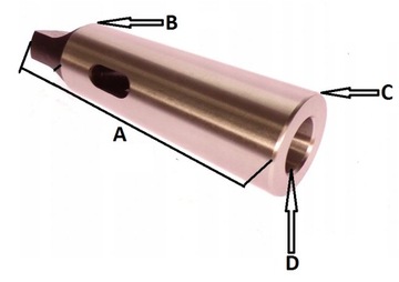 TULEJA REDUKCYJNA MORSE'A MORSA MK5/3 5/3 REDUKCJA