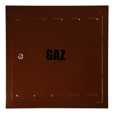 DRZWICZKI GAZOWE DRZWI REWIZYJNE BRĄZOWE 45x45