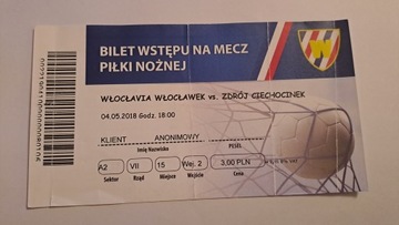 WŁOCŁAVIA WŁOCŁAWEK - ZDRÓJ CIECHOCINEK 04-05-2018