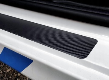 Folia ochronna na ZDERZAK i PROGI CARBON 5 sztuk