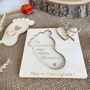 Тетя, ты будешь моей крестной, приглашение?