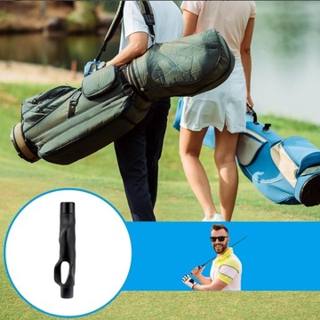 GOLFOWY TRENAŻER CHWYTU KOREKTOR POSTAWY GOLFOWEJ TRENINGU SWINGU CZARNY