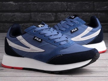 Buty sneakersy męskie Fila RUN FORMATION NAVY