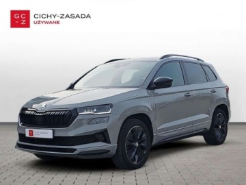 Skoda Karoq Crossover Facelifting 2.0 TSI 190KM 2023 Skoda Karoq Sportline, Full LED Matrix, 4x4, DSG, Salon PL, VAT 23 2.0