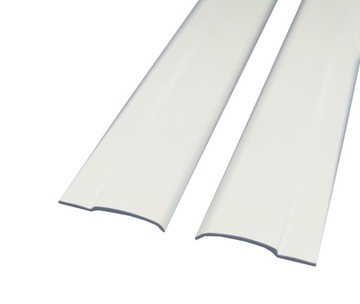 PROWADNICE PŁASKIE DO ROLET LISTWY PCV 170CM-2 SZT