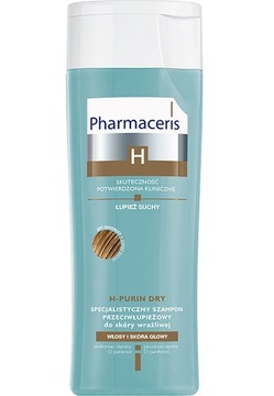 Pharmaceris H Purin Szampon przeciwłupieżowy łupież suchy 250ml