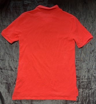 Ralph Lauren CZERWONE ORYGINAL POLO T SHIRT /S