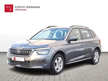 Skoda Kamiq Crossover 1.0 TSI 110KM 2022 Skoda Kamiq SalonPL 1.0TSI 110KM Ambition Kamera LED ALU Podgrz.Fot ACC VA