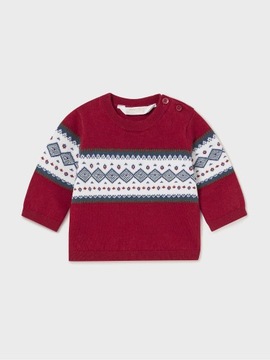 Mayoral Sweter 2.305 Czerwony Regular Fit