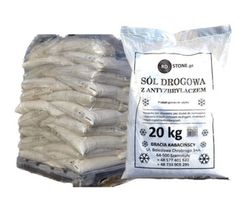 Sól drogowa 1000kg paleta super cena