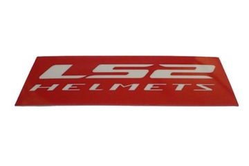 LS2 HELMETS NAKLEJKA STICKER 8,8 x 3 cm