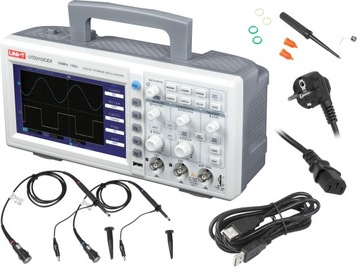 OSCYLOSKOP PROFESJONALNY CYFROWY MIERNIK UNI-T UTD2102CEX 100Mhz