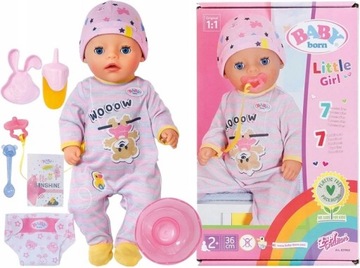 ZESTAW LALKA BABY BORN INTERAKTYWNA PREZENT CÓRKI