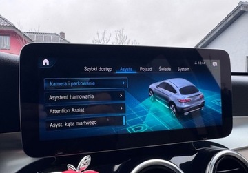 Mercedes GLC C253 Coupe Facelifting 2.0 200d 163KM 2021 Mercedes-Benz GLC MultiLED Szyber Alu18 Kamera Blis Virtual Navi Serwis Pi, zdjęcie 29