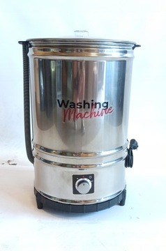 МЕТАЛЛИЧЕСКАЯ РОТОРНАЯ СТИРАЛЬНАЯ МАШИНА МОДЕЛЬ PWN2 INOX