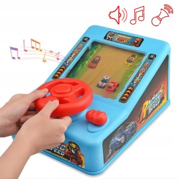 ГОНОЧНЫЙ СИМУЛЯТОР ВОЖДЕНИЯ ГОНОЧНАЯ ИГРА РУЛЬ ИНТЕРАКТИВНАЯ ИГРУШЕЧНАЯ АВТОМОБИЛЬ