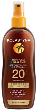 Kolastyna SUN 20 Масло для загара SPF 150 мл