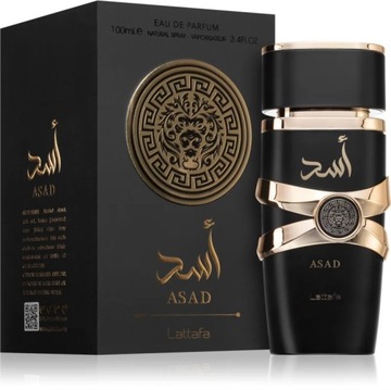 Lattafa Asad EDP 100ml WODA PERFUMOWANA DLA MĘŻCZYZN MĘSKIE