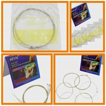 Струны для народной классической гитары Steel Metal