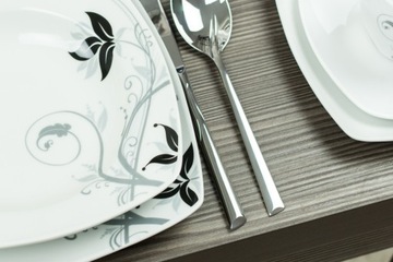 ОБЕДЕННЫЙ СЕРВИЗ ELIH НЕМЕЦКИЙ 60 EL BELA FLOR НА 12 ЧЕЛОВЕК С ВАЗОЙ ДЛЯ ЦВЕТОВ